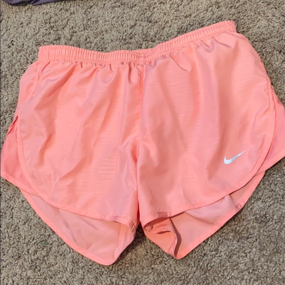 Coral, Light Pink Nike Shorts